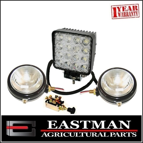 Tractor Light Kit to suit Ford Fordson Massey Ferguson TE20 Fergie Kubota Lamp Kit