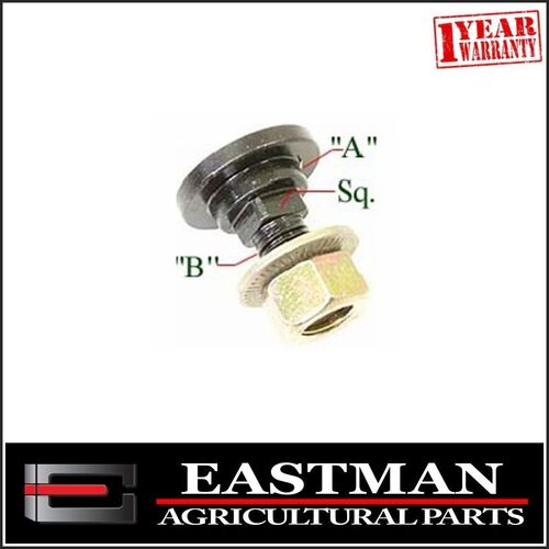 Bolt & Nut to suit Taarup Hay Mower Blade 